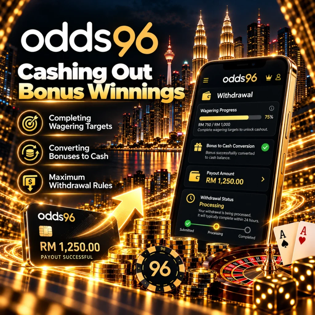 Cashing Out Bonus Winnings